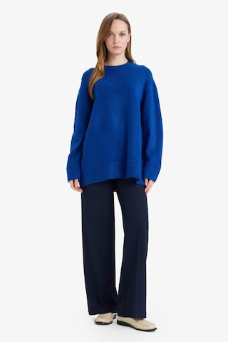 Defacto Loose Fit Bisiklet Yaka Triko Kazak Tunik G7239ax25cwbe835 Mavi-be835