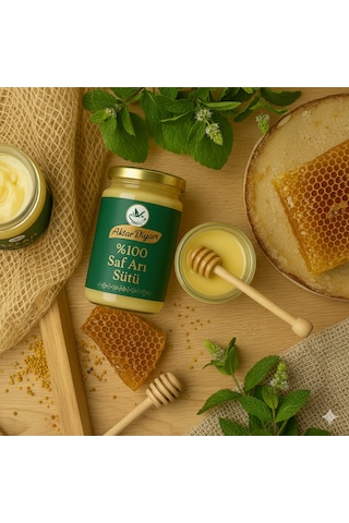 %100 Saf Arı Sütü 1000gr Aktar Diyarı