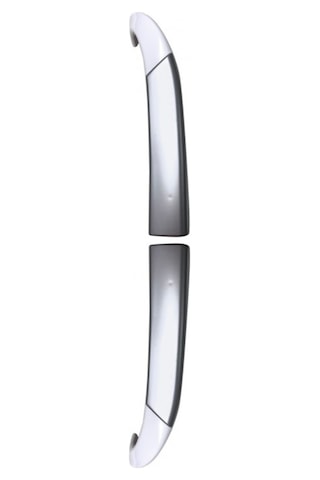 Arçelik Beko Uyumlu Buzdolabı Alt Üst Kapak Kolu Seti ( Gri - Beyaz ) 424307126