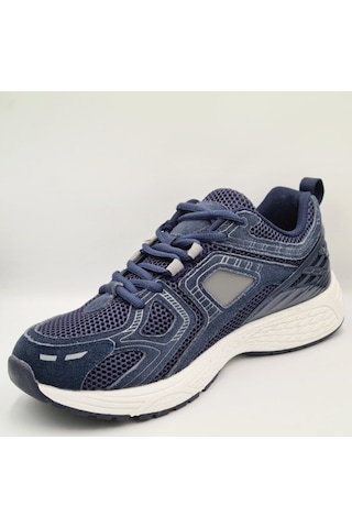 Greyder 64661 6y Lacivert Deri Erkek Sneaker Spor Ayakkabı Lacivert