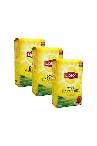 Lipton Doğu Karadeniz Bergamot Aromalı Siyah Dökme Çay 3 x 1 KG