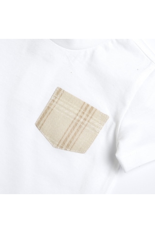 Chicco T-shirt K.kol 09016822000000 000033 Whıte Beyaz