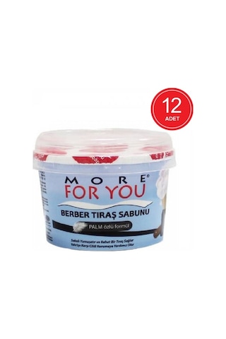 More For You Berber Tıraş Sabunu 12 x 140 G