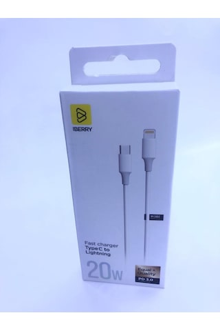 İberry Type-c Den Lighting E 20w Şarj Kablosu