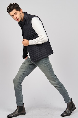 Daynax Erkek Içi Kürklü Cep Detaylı Yelek 492913 Lacivert Lacivert