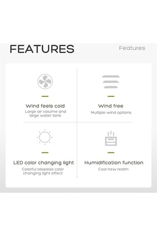 Jzcat- Trend Ön Çizgisi Taşınabilir Usb Mini Klima Nemlendirici