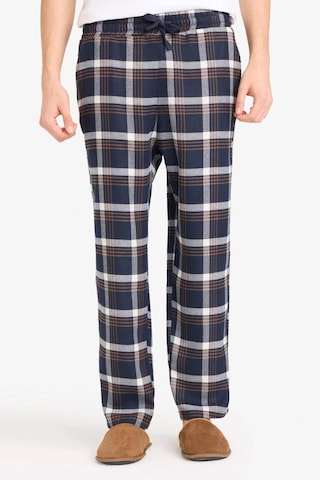 Defacto Regular Fit Uzun Boy Flanel Alt G8209ax26spnv131 Lacivert-nv131