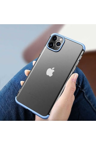 Apple Uyumlu iPhone 11 Pro Max Kılıf Zore Nili Kapak Kırmızı