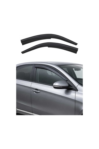 Peugeot Partner 2002-2007 Uyumlu Araca Özel Sport Style Akrilik Cam Rüzgarlığı Koyu Duman 2 Parça