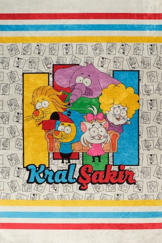 Kaşmir Halı X Kral Şakir Sıkı Dostlar Bebek Çocuk Genç Odası Halısı Bebek Çocuk Genç Odası Halısı