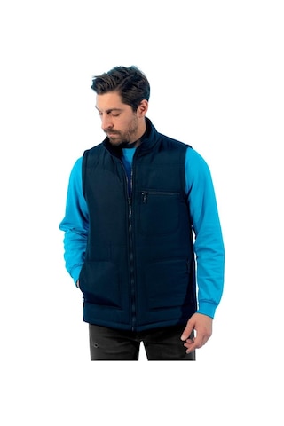 Şensel, Polarlı Yelek, Lacivert -118E145- Kışlık Yelek-Vest