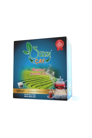 Özen Bergamot Aromalı Demlik Poşet Rize Çayı 1 KG