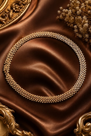 Luxelle Altın Kaplama Zirkon 4'lü Kolye Bileklik Küpe Yüzük Özel Tasarım Takı Seti Luxury