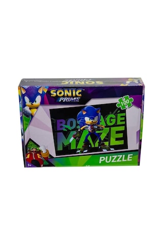 Laço Kids Sonic 100 Parça Kutu Puzzle So7875 1