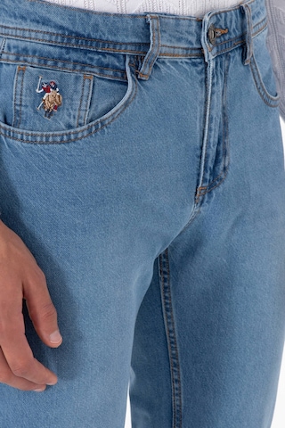 U.S. Polo Assn. Erkek Açık Mavi Straight Fit Jean Pantolon 50316547-DN0021