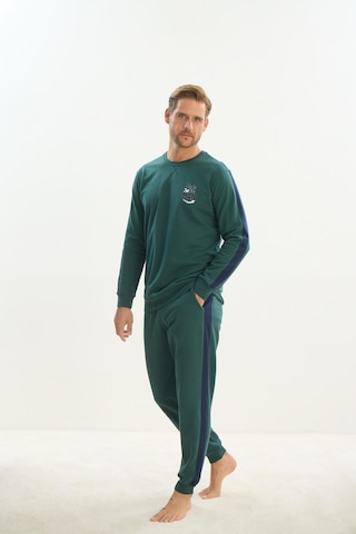 Erkek Uzun Kol Yeşil Eşofman Takım C7t1n5o9 001