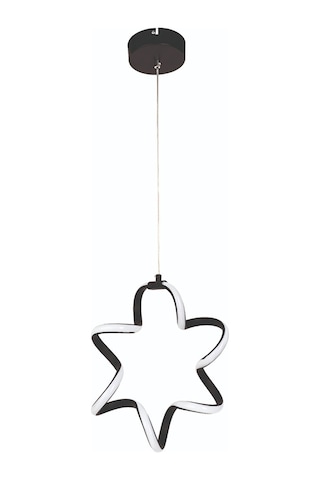 Nisaluce Stella Led Avize Siyah