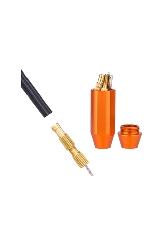 Geeksen Bisiklet İç Kablolu Ray Yükleme Aracı - Hidrolik Değişim Kablosu Ve Çerçeve Taşıma İçin Esnek Manyetik Ve Metal Aksesuar Seti