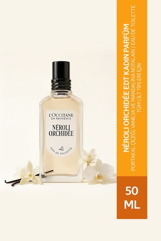 Néroli Orchidée Parfüm, Edt, Kadın, Mandalina, Portakal Çiçeği Ve Vanilya Notaları, 50 Ml Çiçeksi