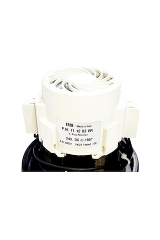 EMB İtalyan 24V(DC) 430W Çiftfan Yıkamalı Süpürge Motoru