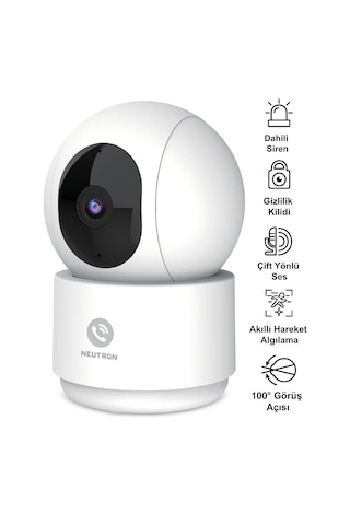 Neutron Ntl-ıp15-3mp Akıllı Ev Kamerası