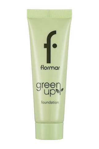 Flormar Yarı Mat Bitişli Su Bazlı Vegan Fondöten- Green Up Foundation-003 Ivory Nude-4251903322225