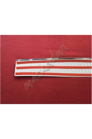 Db Chrome Vw T4 Caravelle Arka Tampon Üstü Nikelaj 1995 2003 P Çe