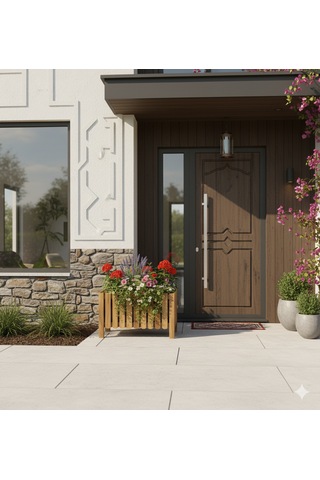 Ahşap Çiçeklik Saksılık 62 38 0 - 1 Kg