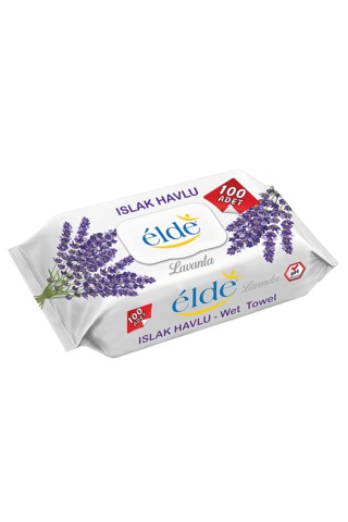 Şeylişeyler - Élde Islak Havlu 100 Adet 1 Paket - Plastik Kapaklı Karışık Asorti Çeşitler Tekli