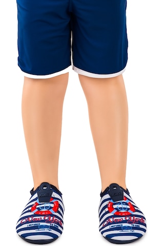 Kiko Kids Newyork Havuz Plaj Erkek Çocuk Deniz Ayakkabısı 7562 Lacivert Lacivert