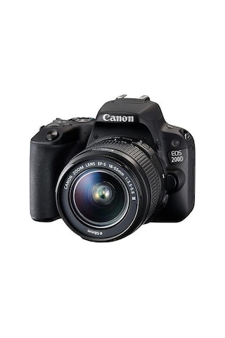 Canon EOS 200D 18-55 MM DC III DSLR Fotoğraf Makinesi (İthalatçı Garantili)