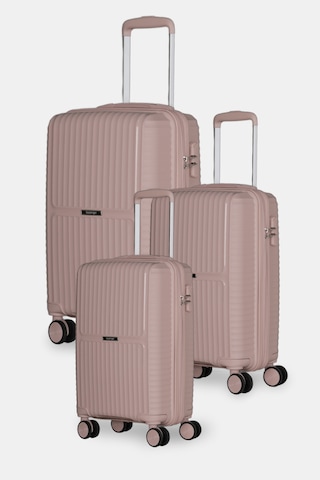 Slazenger Uber 3 Lü Set Unisex Pembe Valiz