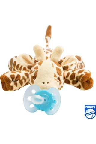 Philips Avent Snuggle Zürafa Ultra Soft Emzikli Peluş Uyku Arkadaşı 0-6 Ay - Scf348/11