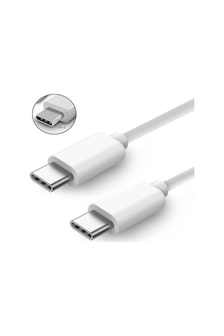 Wozlo Usb Type-C To Type-C Apple Uyumlu MacBook Şarj Data Kablosu 1M