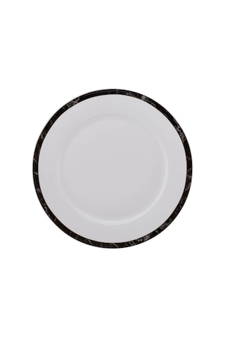 Karaca Damalı Çizgi Porselen Servis Tabağı 27 cm