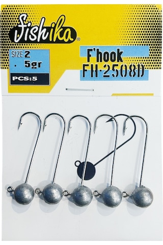 Fishika 2508 2 5gr Jig Head