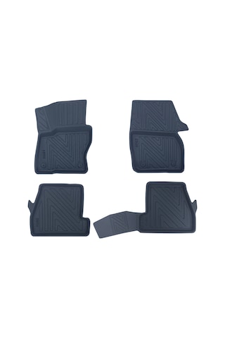Ford Focus 2014-2018 Premium Seri Araca Özel 3d Havuzlu Oto Paspas