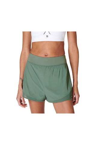 Sweaty Betty Tempo Run Shorts Yeşil