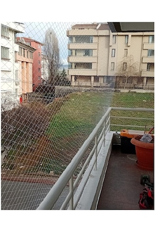 Balkon Kuş Filesi 2,50 X 9 Metre Kuş Önleme Ağı