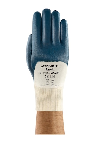 Ansell Hylite 47-400 Yağ Tutmaz Mekanik Dirençli Esnek Iş Eldiven