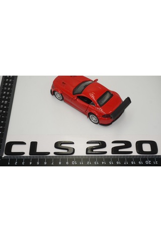 CLS 220 Bagaj Parlak Siyah ABS 3M 3D Yazı Logo