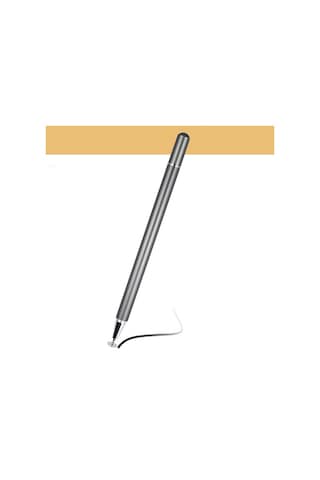 Ally Vers2 Universal Stylus Kapasif Tablet Telefon Dokunmatik Kalem Gri