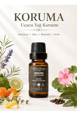Minia Bahçe Koruma Guard Uçucu Yağ Karışımı 10 ML