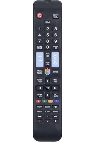 Samsung Uyumlu Source Hdmi 3d Tuşlu Led Tv Televizyon Uzaktan Kumanda Tr-402