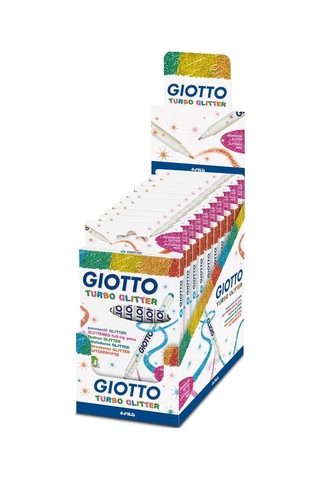 Giotto Turbo Glitter Simli Keçeli Kalem 8'li