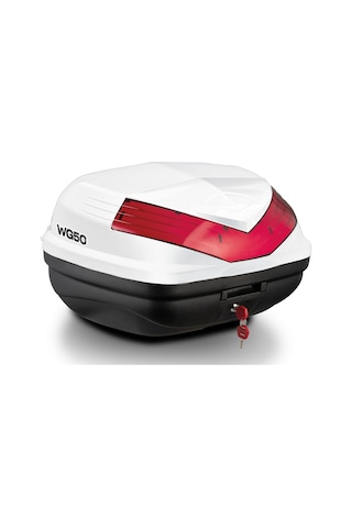 Wogen Motosiklet Arka Çanta 39l Su Geçirmez Beyaz