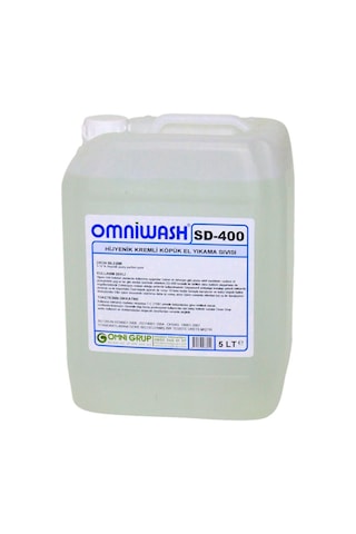 Omniwash Sd-400 5000ml Hijyenik Köpük Sıvı El Sabunu 4 Adet