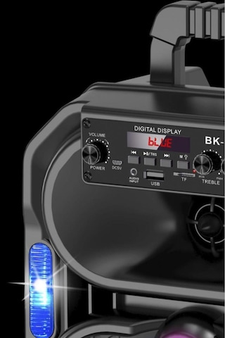 D26 Rgb Işıklı Mikrofonlu Kumandalı Usb/tf/fm/mıc/bt Bluetooth Hoparlör