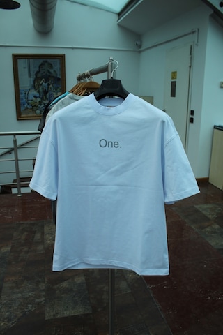 Wild Wood Garment Wild Wood "the One" Baskılı Premium Oversize T-shirt Beyaz