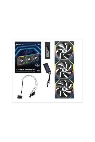Lian Li Unı Fan Sl Wıreless 3x120mm Siyah Kasa Fanı